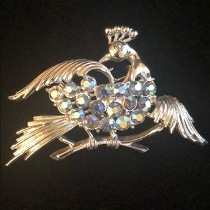 Vintage Glam Phoenix Pin